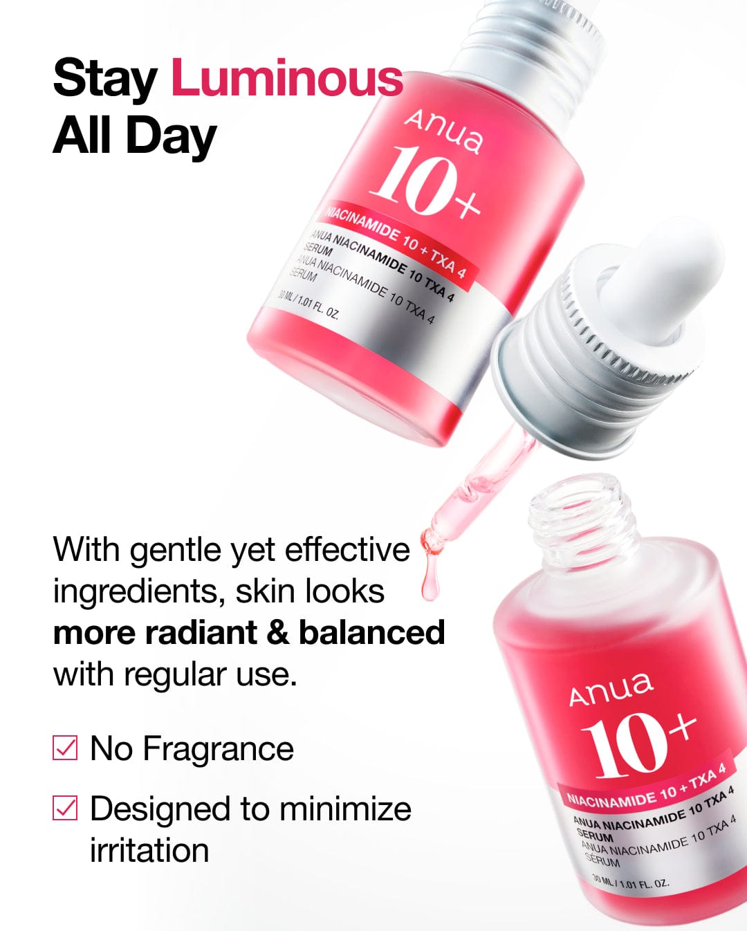 Anua US Ampoule/Serum 30ml NIACINAMIDE 10%+TXA 4% Serum