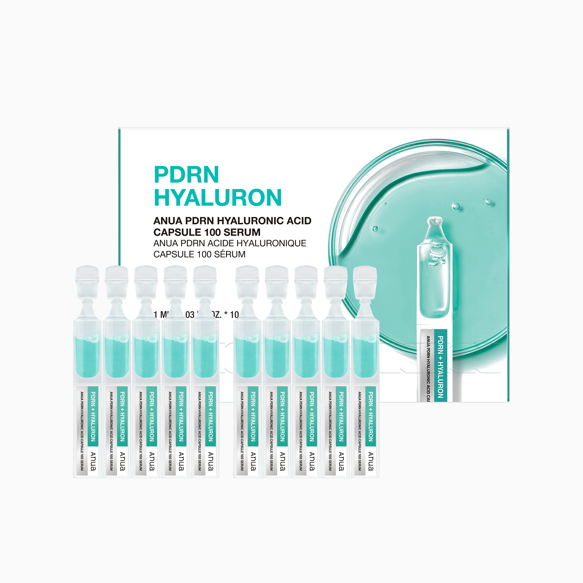 PDRN Hyaluronic Acid Capsule 100 One Day Serum (1ml*5ea)*2SET