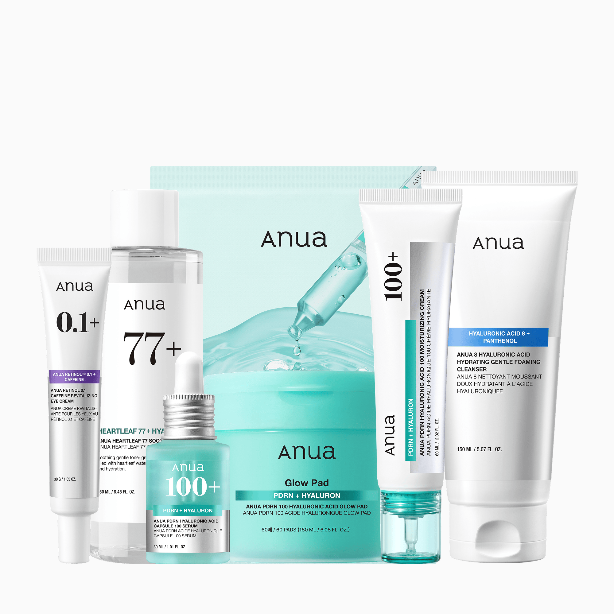 Anua US Bundle Korea No.1 PDRN Set