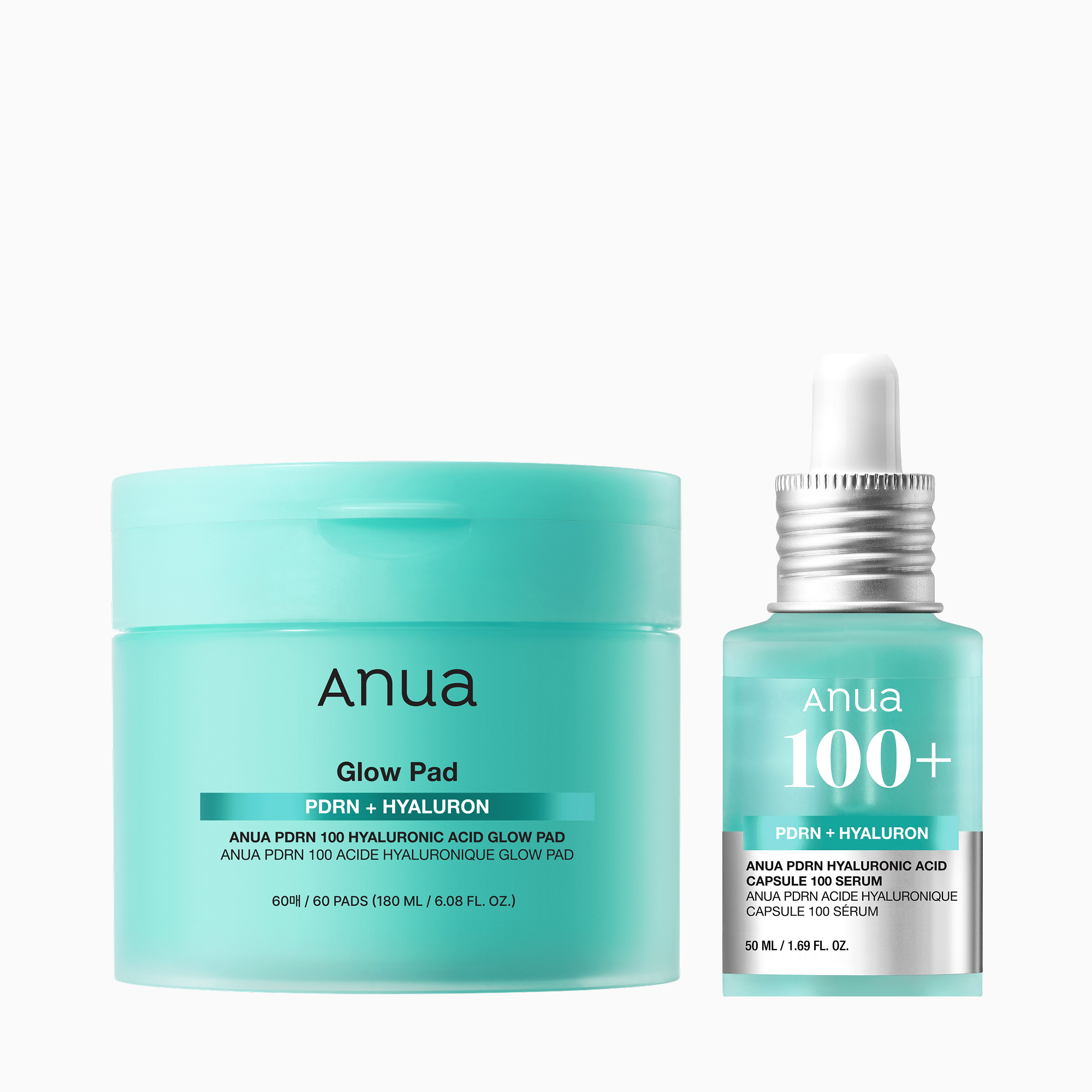 Anua US Bundle PDRN Deep Hydrating Prep & Boost Duo