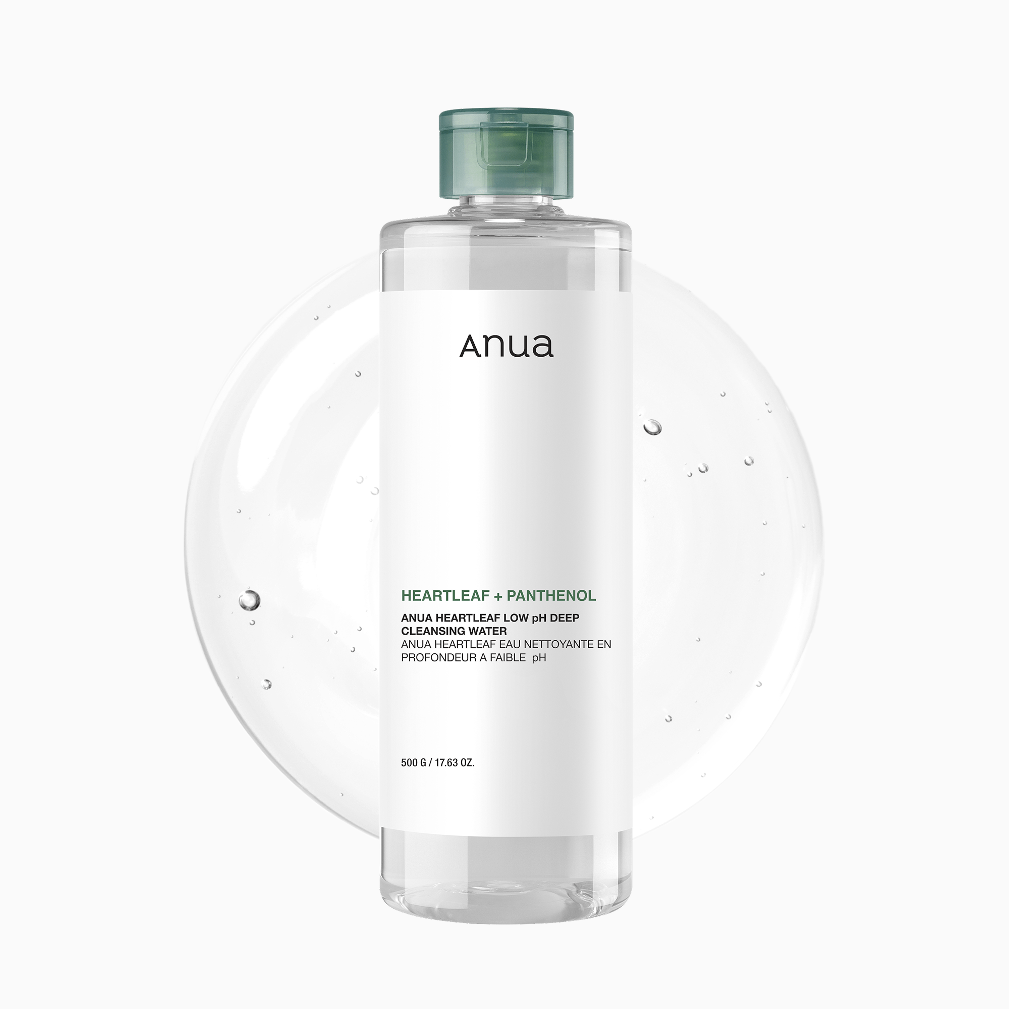 Anua US Cleanser 17.63 OZ Heartleaf Low pH Deep Cleansing Water