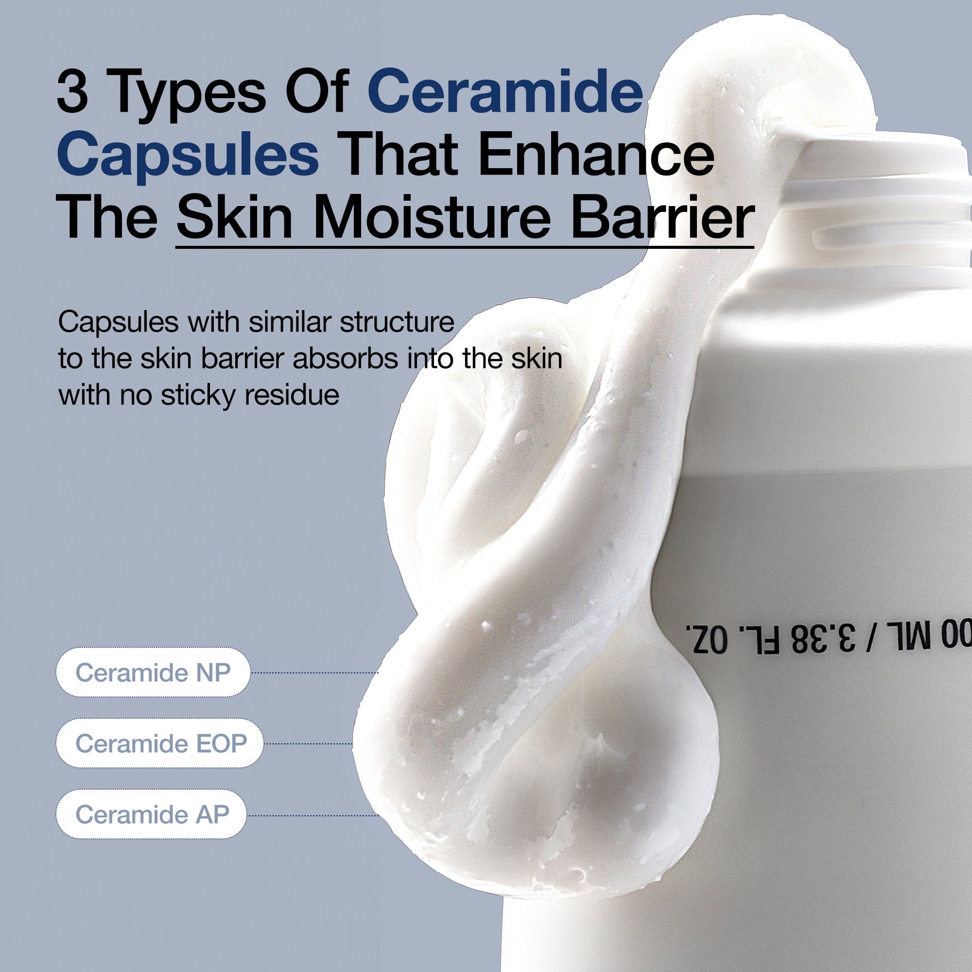 Anua US Moisturizer 100 ml 3 Ceramide Panthenol Moisture Barrier Cream