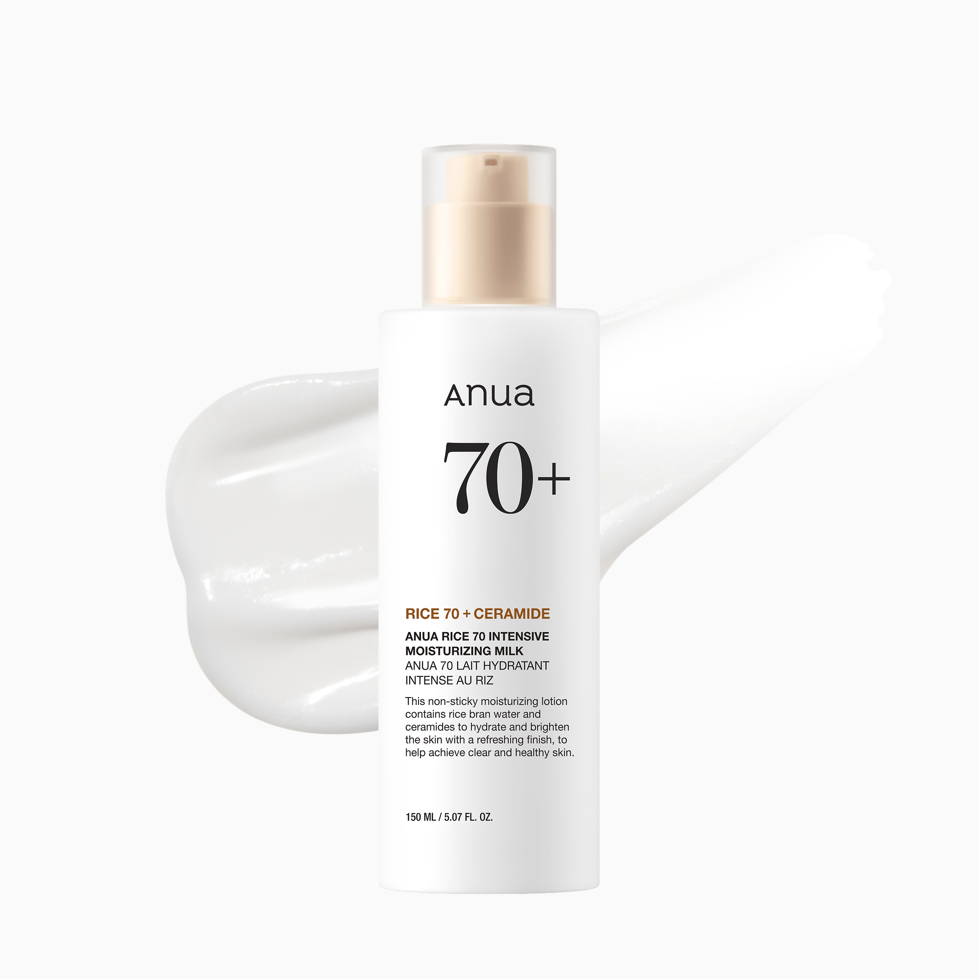 Anua US Moisturizer 150 ml Rice 70 Intensive Moisturizing Milk