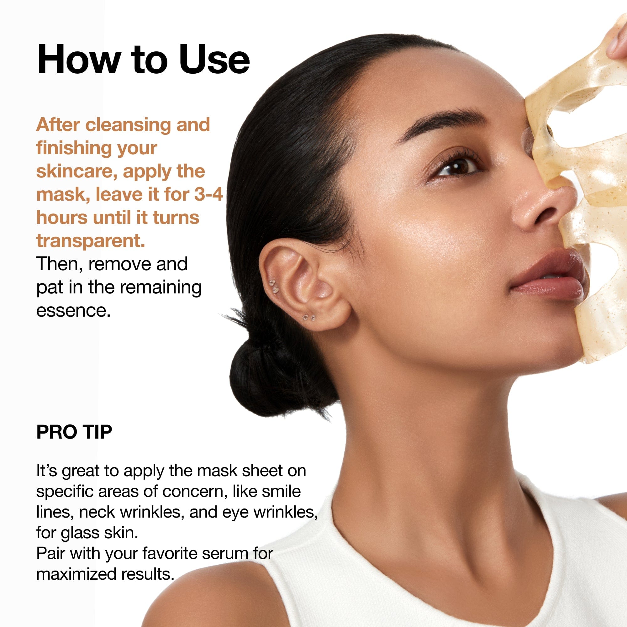 Anua US Sheet Mask 4ea Rice 70 Glow Collagen Mask