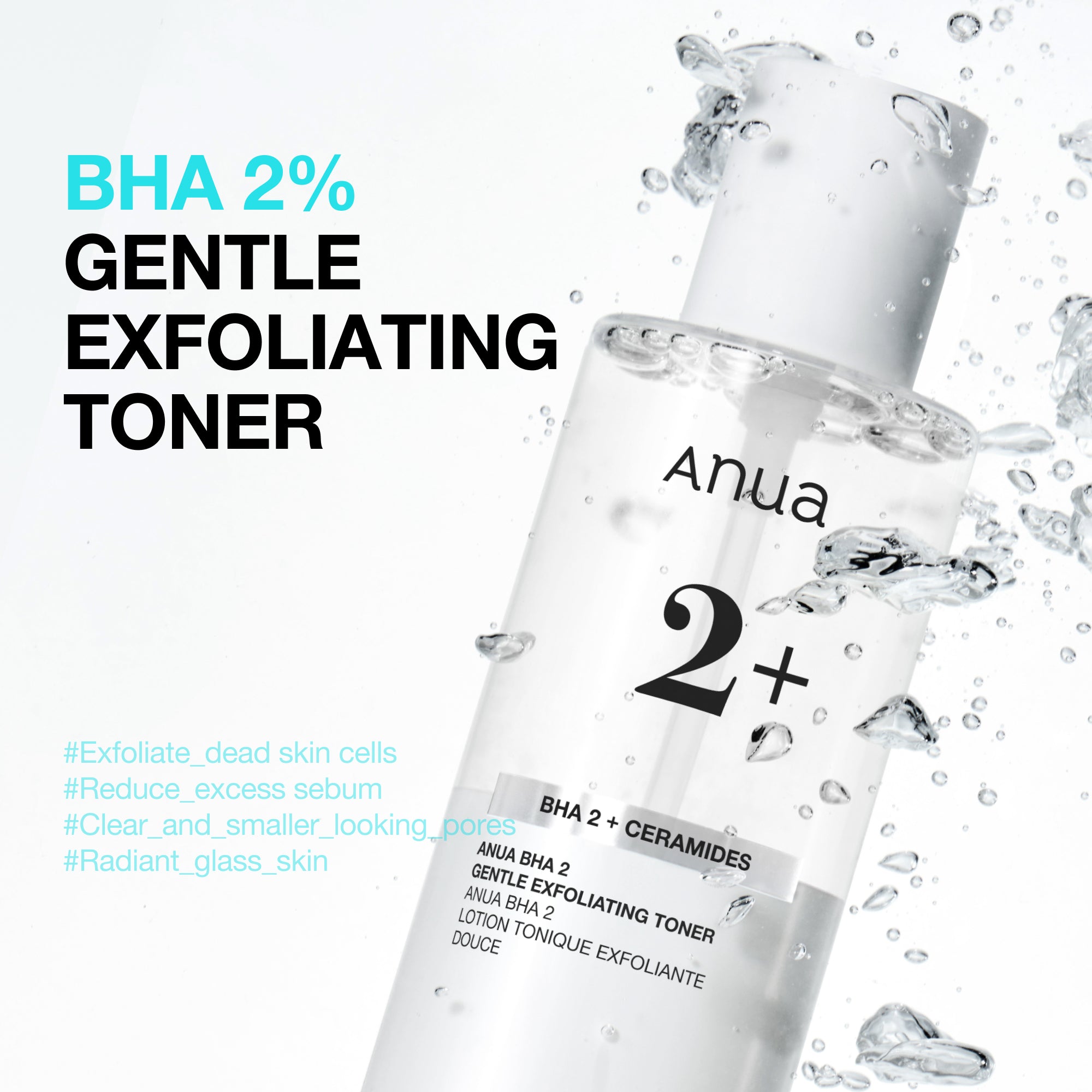Anua US Toner 150ml BHA 2% Gentle Exfoliating Toner