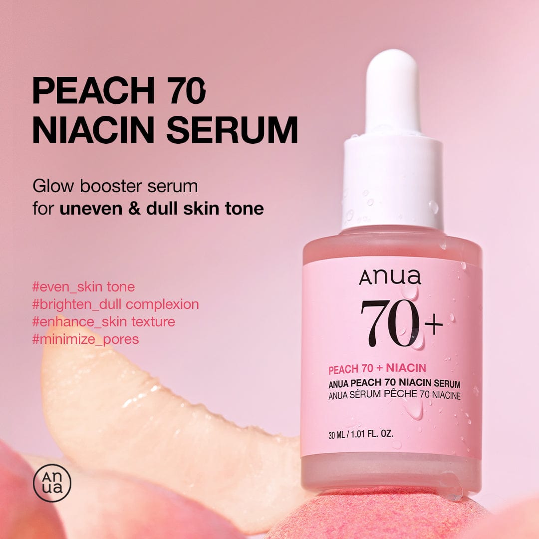Anua Global Ampoule/Serum 30ml Peach 70% Niacinamide Serum