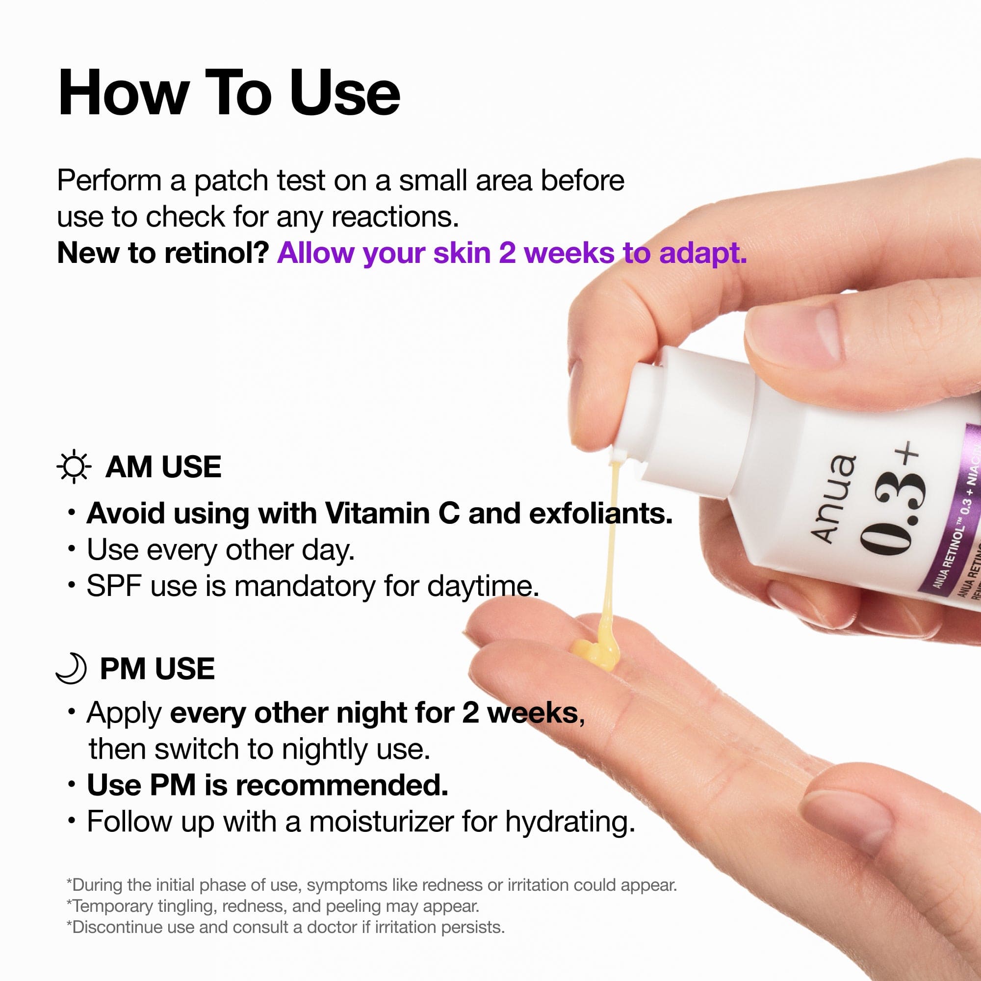 高価値セリー Nano Serum Renewing Niacin + 0.3% Retinol ブースター・導入液
