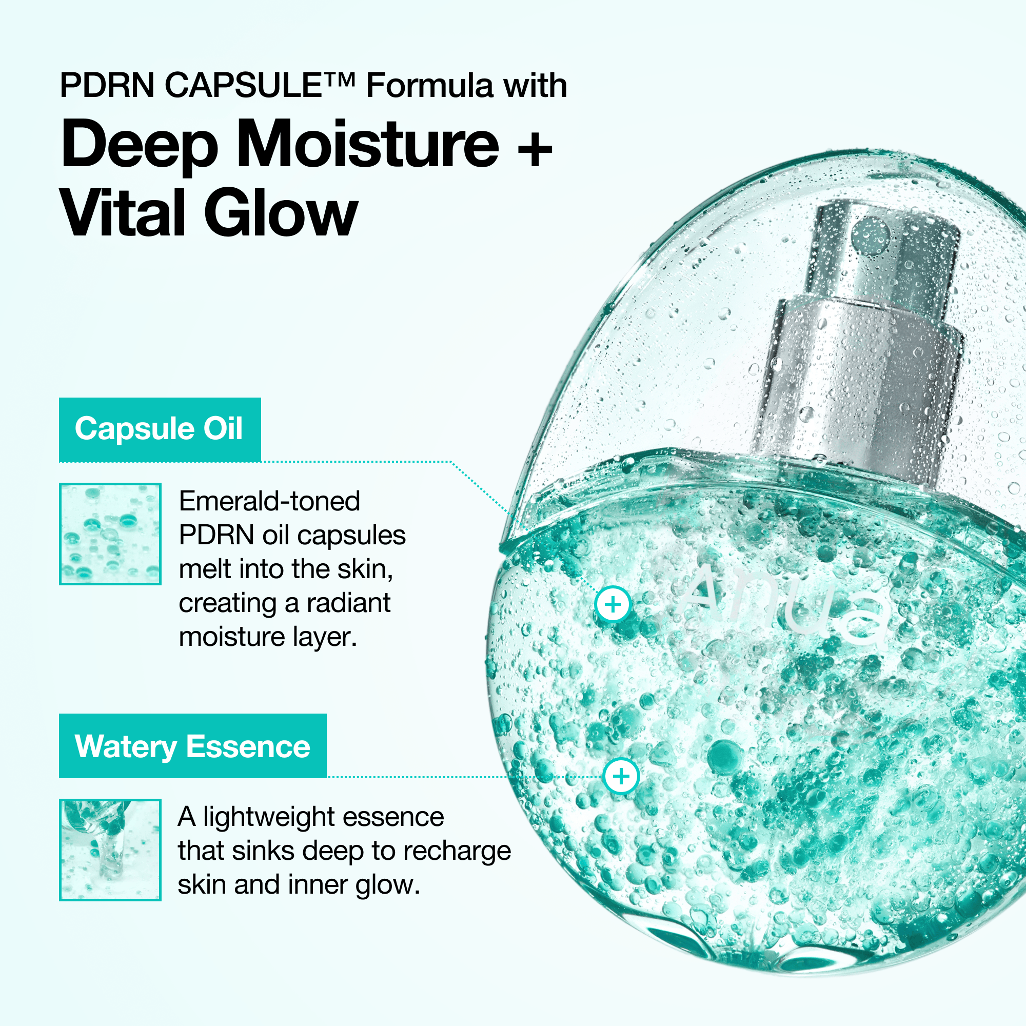 Anua US Ampoule/Serum PDRN Collagen Glow Facial Serum Spray 30ml