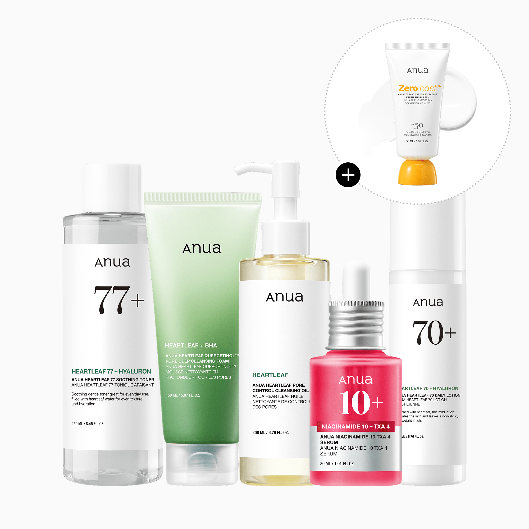 Anua US Bundle Glass Skin Essential Set Glass Skin Essential Set