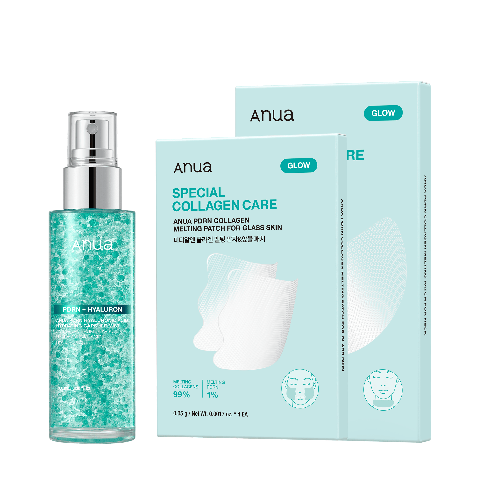 Anua US Bundle PDRN Collagen Wrinkle Smoothing Intensive Set PDRN Collagen Wrinkle Smoothing Intensive Set