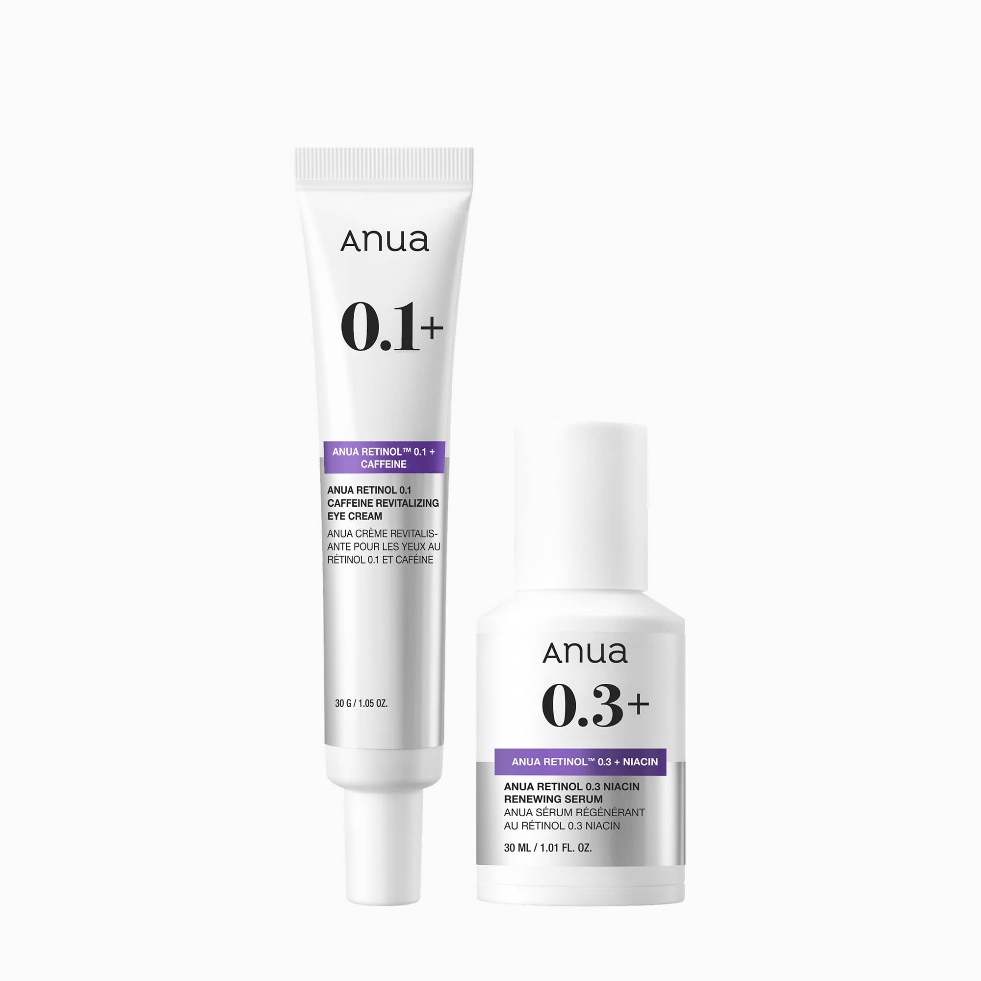 Anua US Bundle Retinol Anti-Aging Duo