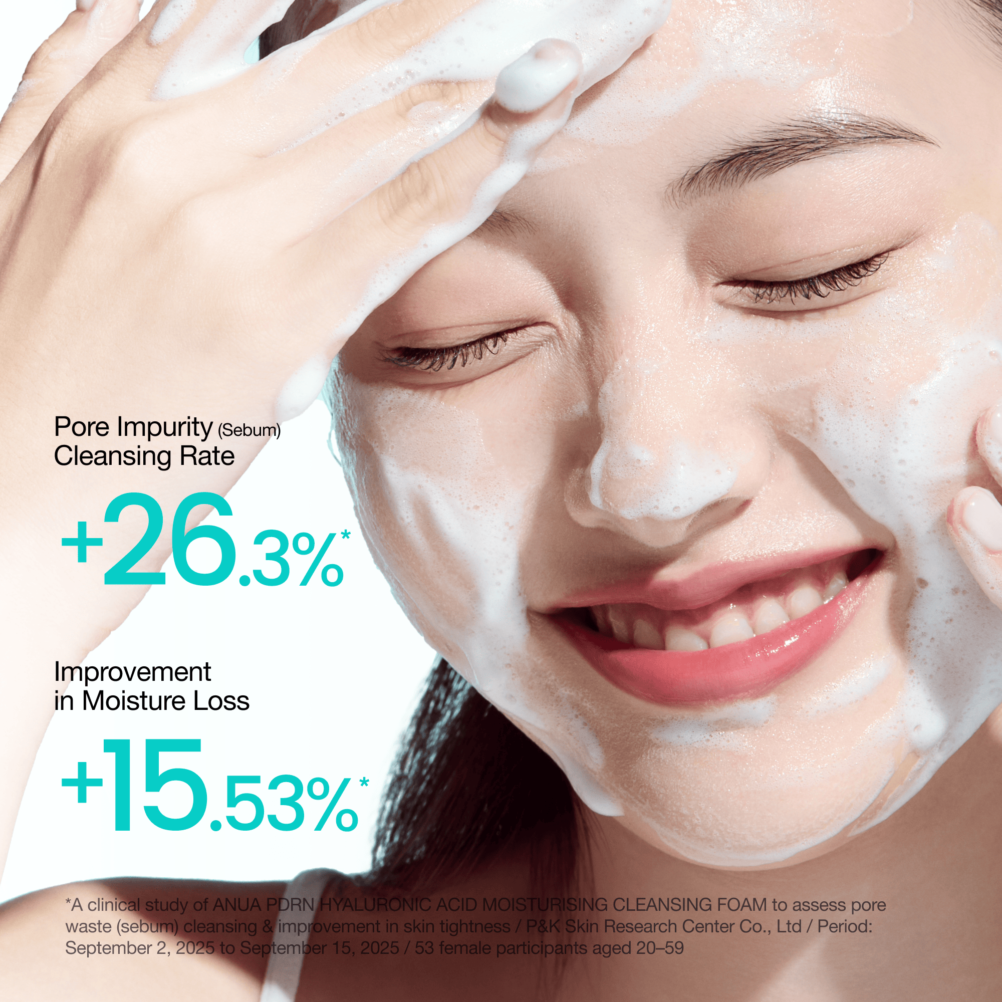 Anua US Cleanser PDRN Hyaluronic Acid Moisturizing Cleansing Foam PDRN Hyaluronic Acid Moisturizing Cleansing Foam