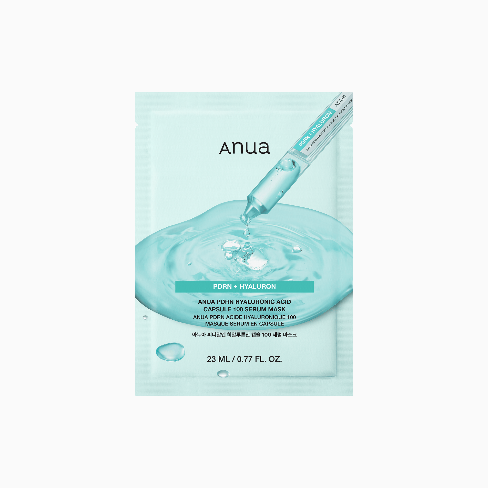Anua US Sheet Mask PDRN Hyaluronic Acid Capsule 100 Serum Mask 1ea PDRN Hyaluronic Acid Capsule 100 Serum Mask 1ea