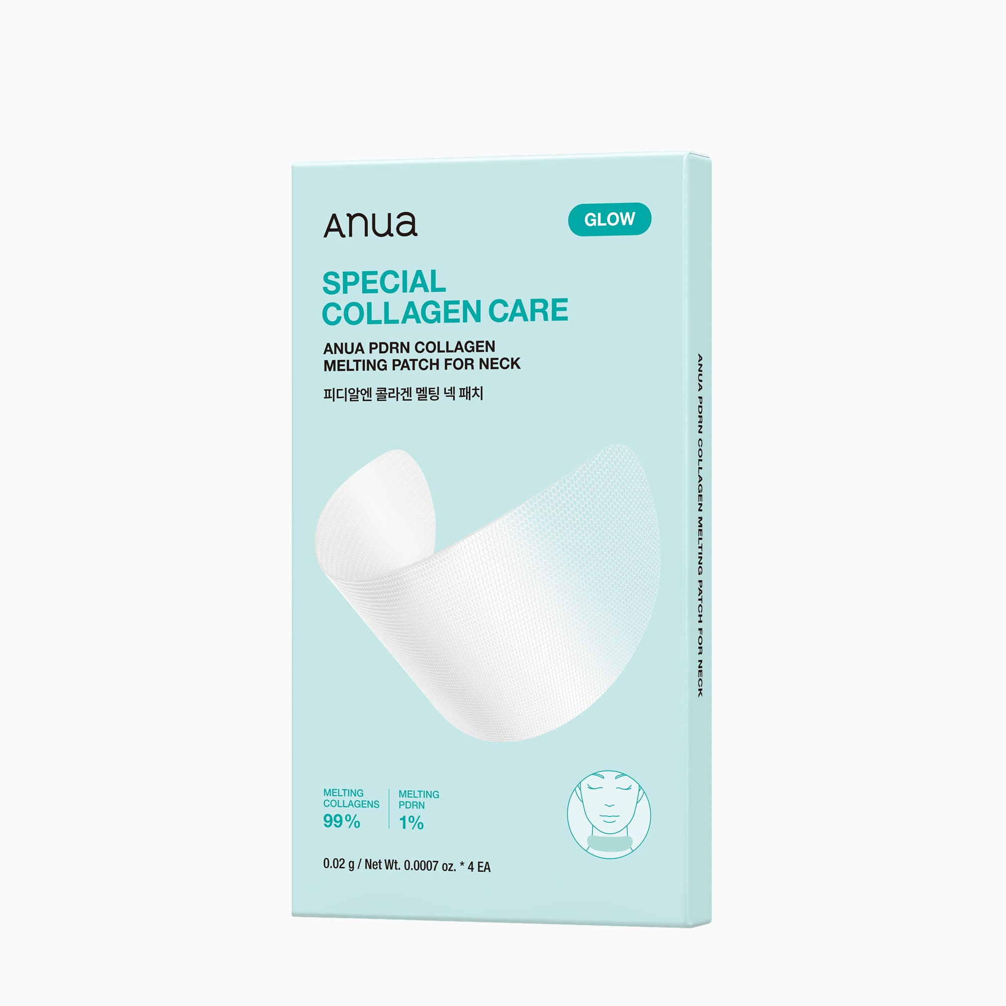 Anua US Spot Patches PDRN Collagen Melting Patch For Neck 4ea