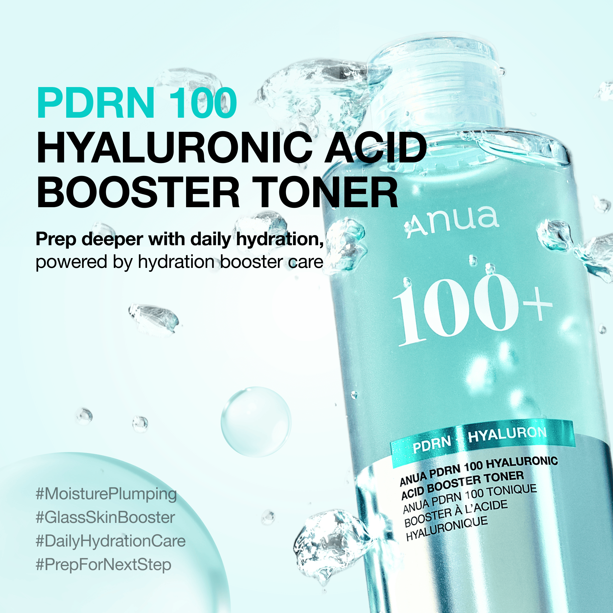 Anua US Toner PDRN 100 Hyaluronic Acid Booster Toner
